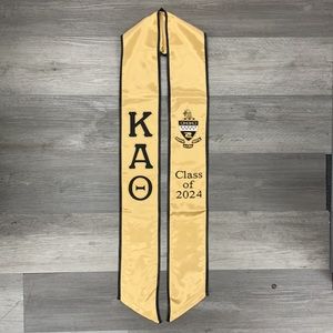 Kappa Alpha Theta Class of 2025 Graduation Stole Sash
